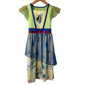 Disney Princess Dress Up Nightgown Mulan Girls size 8